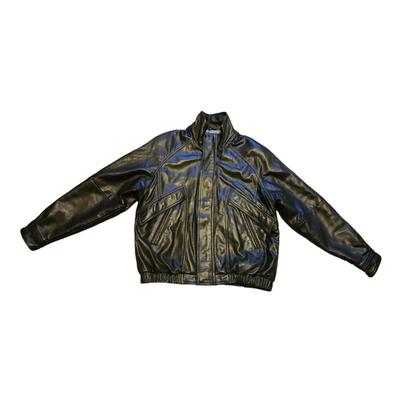 Collezione Other - Vintage Collezione Lambskin Leather Bomber